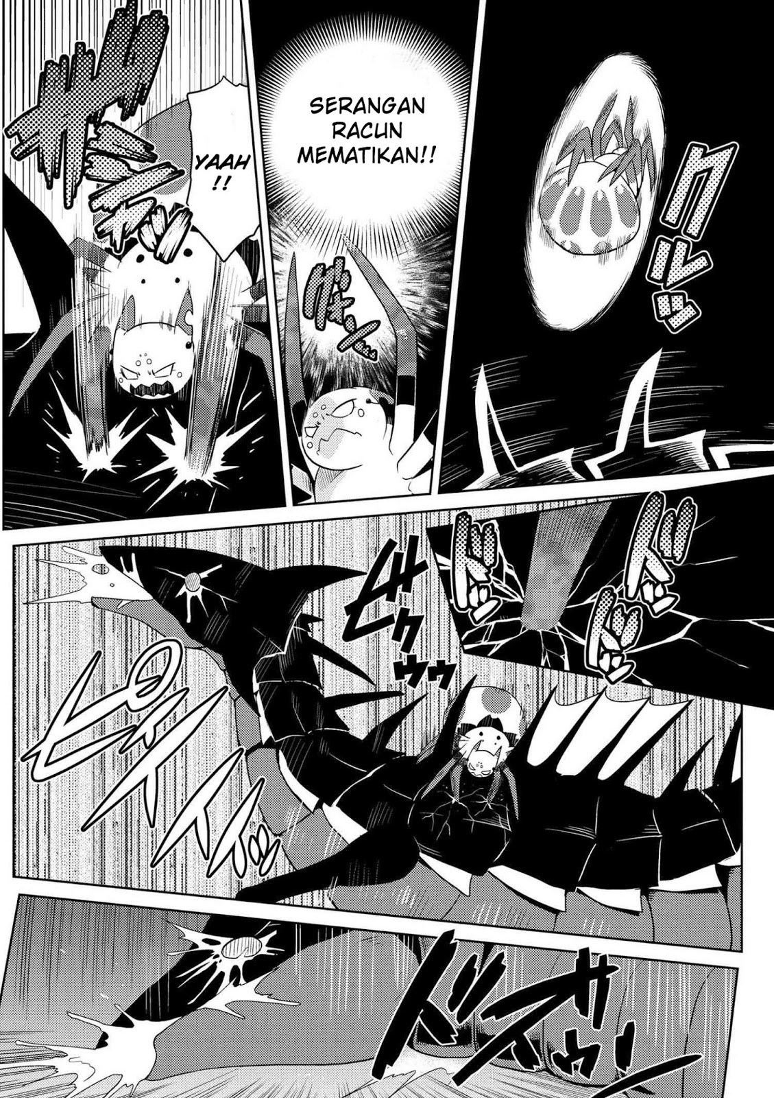 Kumo desu ga, Nani Ka? Chapter 16.1 Bahasa Indonesia